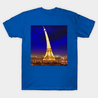 Bent Eiffel Tower T-Shirt